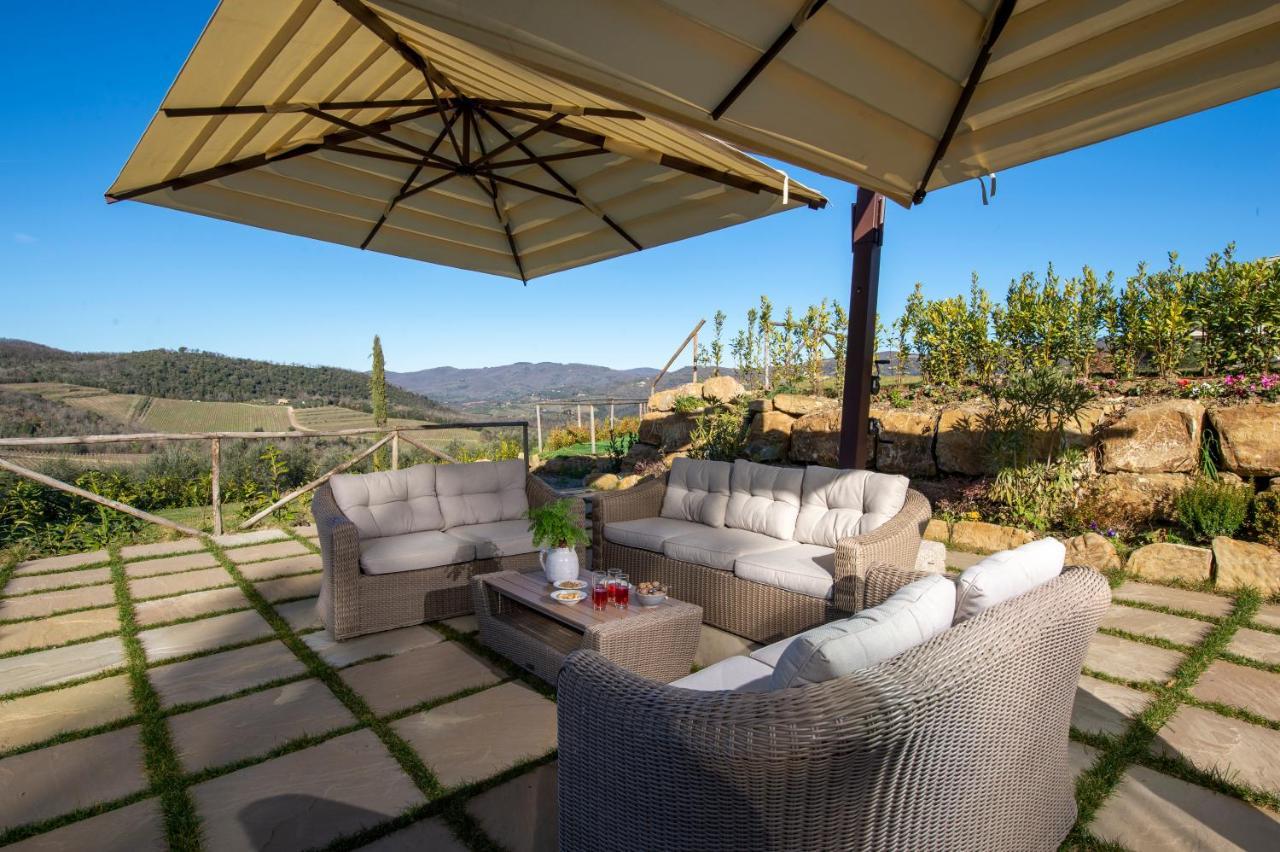 Villa Il Tinaio Panzano in Chianti Bagian luar foto
