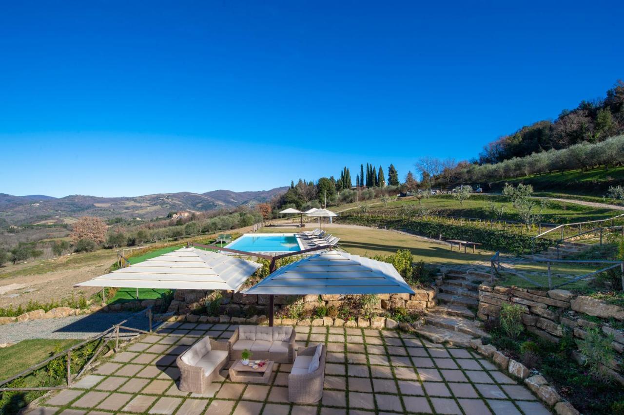 Villa Il Tinaio Panzano in Chianti Bagian luar foto