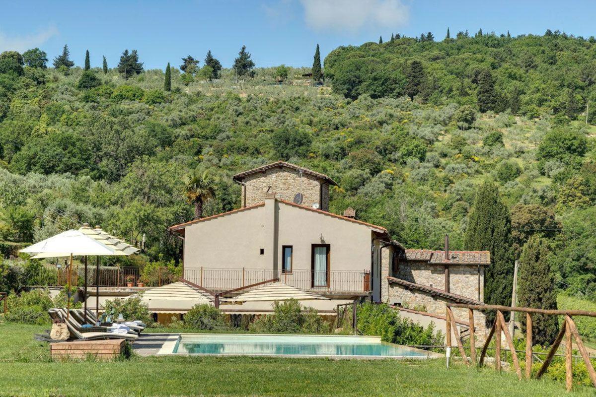 Villa Il Tinaio Panzano in Chianti Bagian luar foto